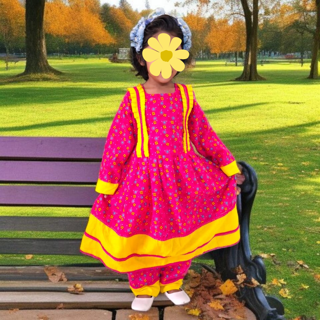 Flannel Fabric Baby Dress FFB100